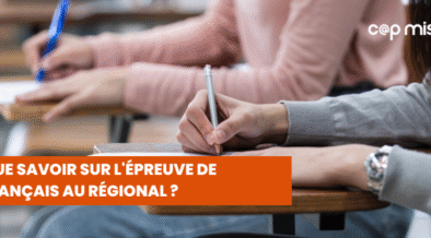 Que savoir sur l'épreuve de français au régional