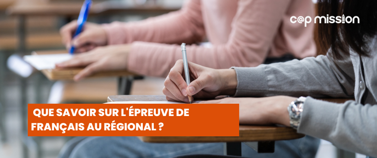 Que savoir sur l'épreuve de français au régional
